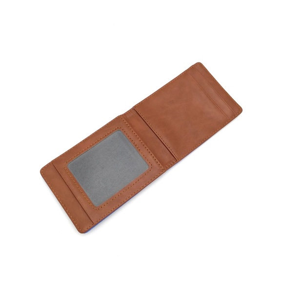 Minimalist Slim Wallet Money Clip - Picture 4 of 4